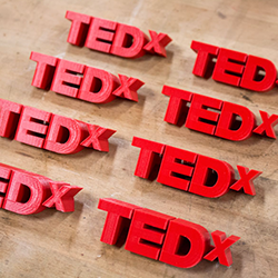 3D Printed TEDx Awards